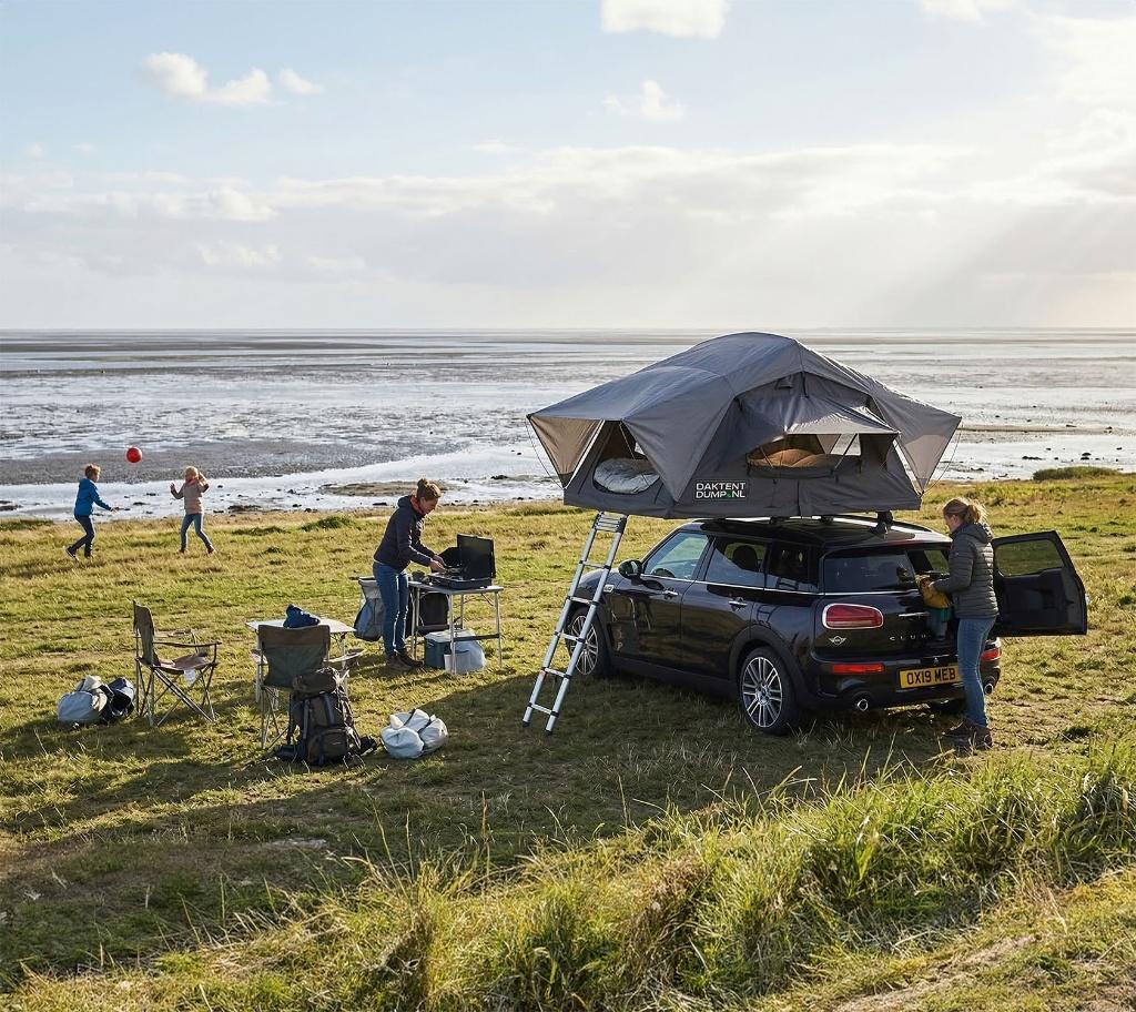Daktent soft top (140x240cm matras), Ophalen of Verzenden, Nieuw, Tot en met 3