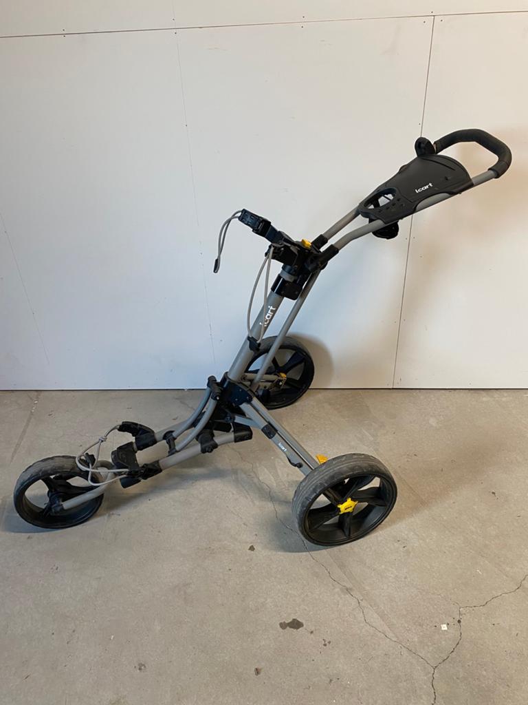 I cart 3 wiel golftrolley, Ophalen, Zo goed als nieuw, Golfkar