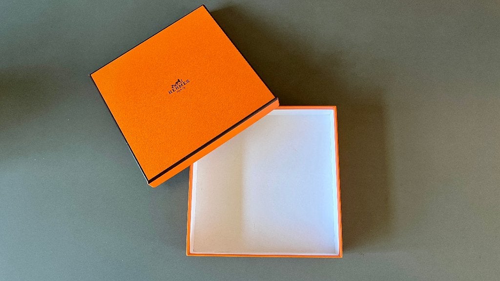 Originele DOOS van Hermès riem, Kleding | Heren, Ophalen of Verzenden, Nieuw, Zwart