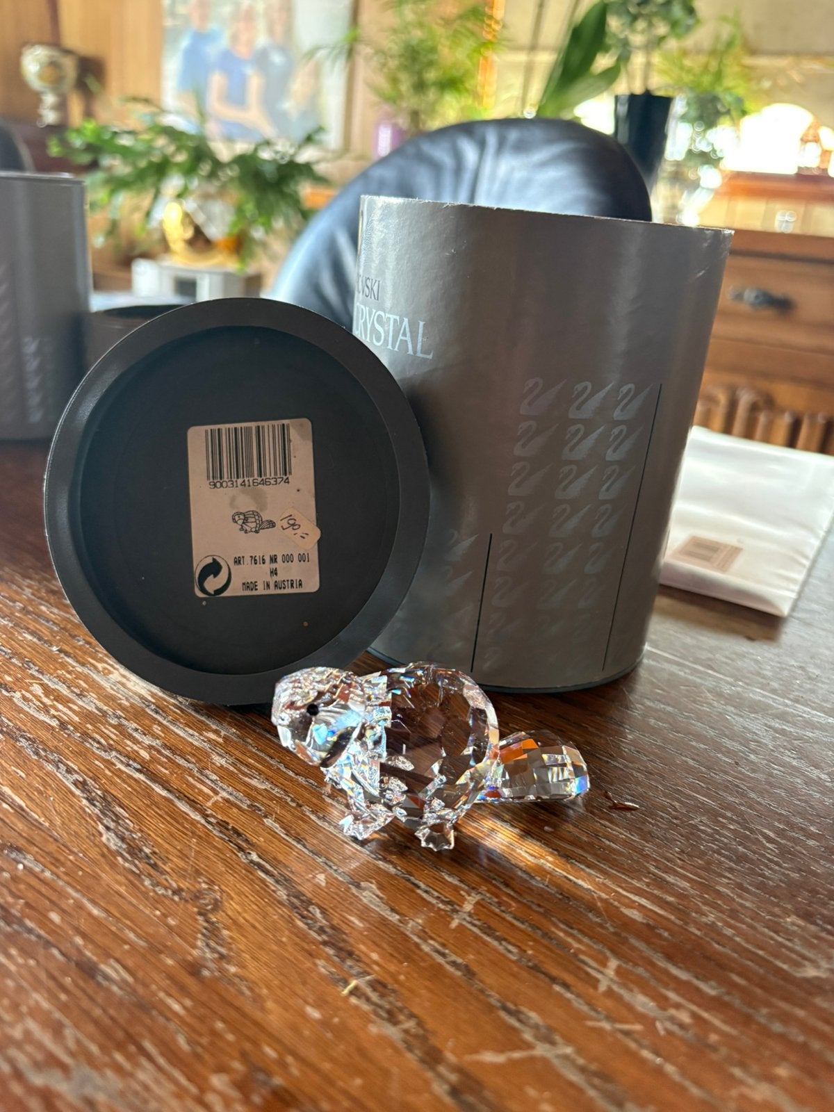 Swarovski bever, Ophalen, Zo goed als nieuw, Figuurtje