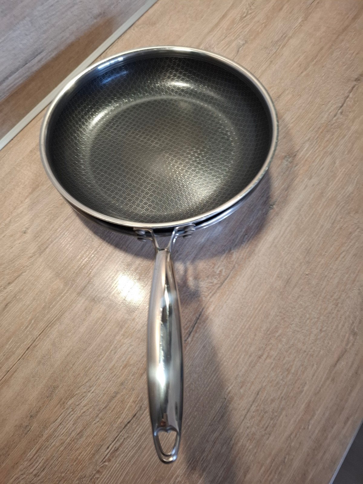 2 Pasper Koekenpannen 28cm - PFAS-vrij, Inductie, RVS Honing, Koekenpan, Nieuw, Ophalen of Verzenden, Rvs