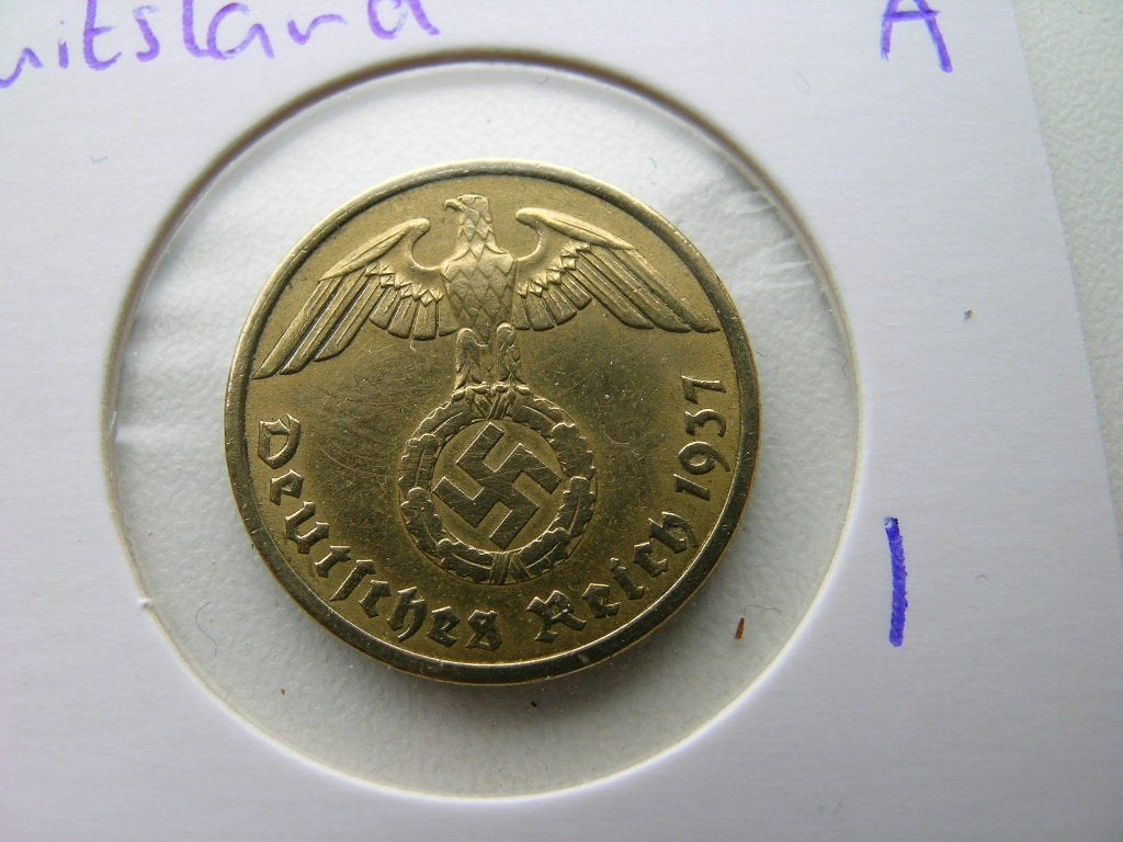 10 Reichspfennig 1937 A Duitsland, Ophalen of Verzenden, Duitsland, Losse munt