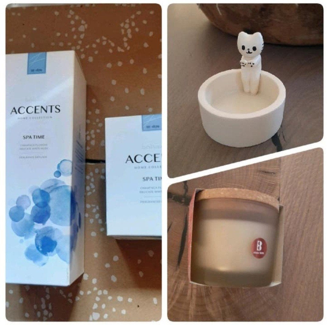 NIEUW! Geurkaars, Bolsius, diffuser, waxinehouder, Overige materialen, Meerkleurig, Overige merken, Nieuw