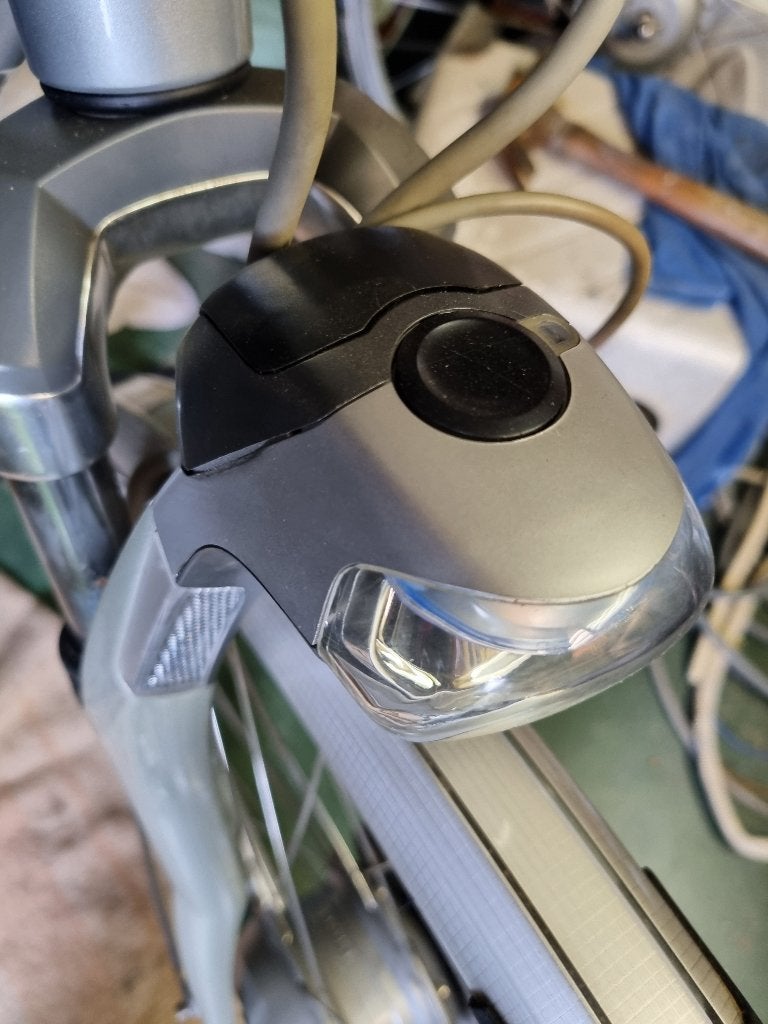 Koplamp Gazelle Innergy, Elektrische fiets, Gebruikt, Ophalen of Verzenden, Verlichting