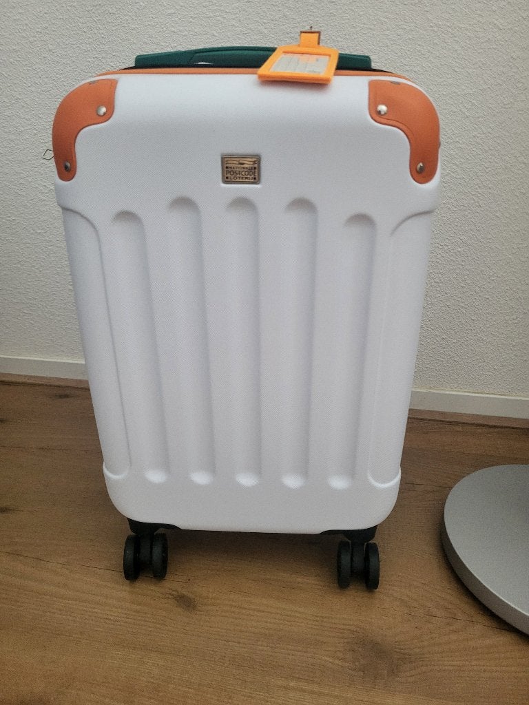 Handbagage koffer - nieuw, Wieltjes, 50 tot 60 cm, Hard kunststof, Nieuw