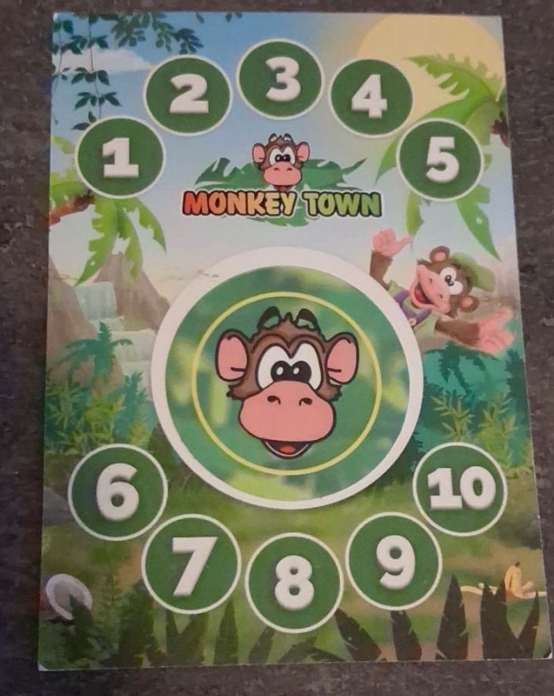 Monkey town 10 rittenkaart, Drie personen of meer