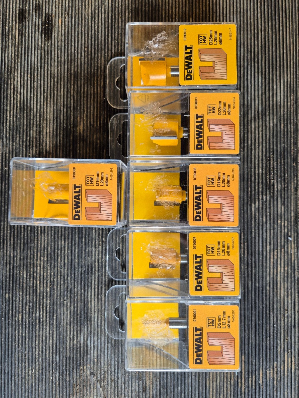 DeWalt bovenfrezen - diverse maten nieuw, DeWalt, Nieuw, Ophalen of Verzenden, Bovenfrees