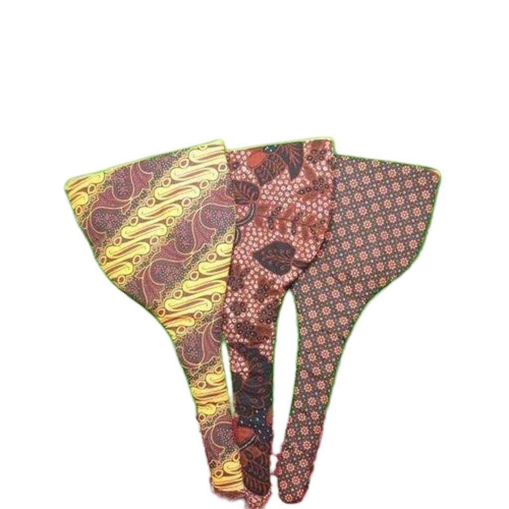Pakket 10 Singep Keris Bags Java Batik Ladrang Gayaman KT52, Textiel, Verzenden, Handgemaakt, Indonesië