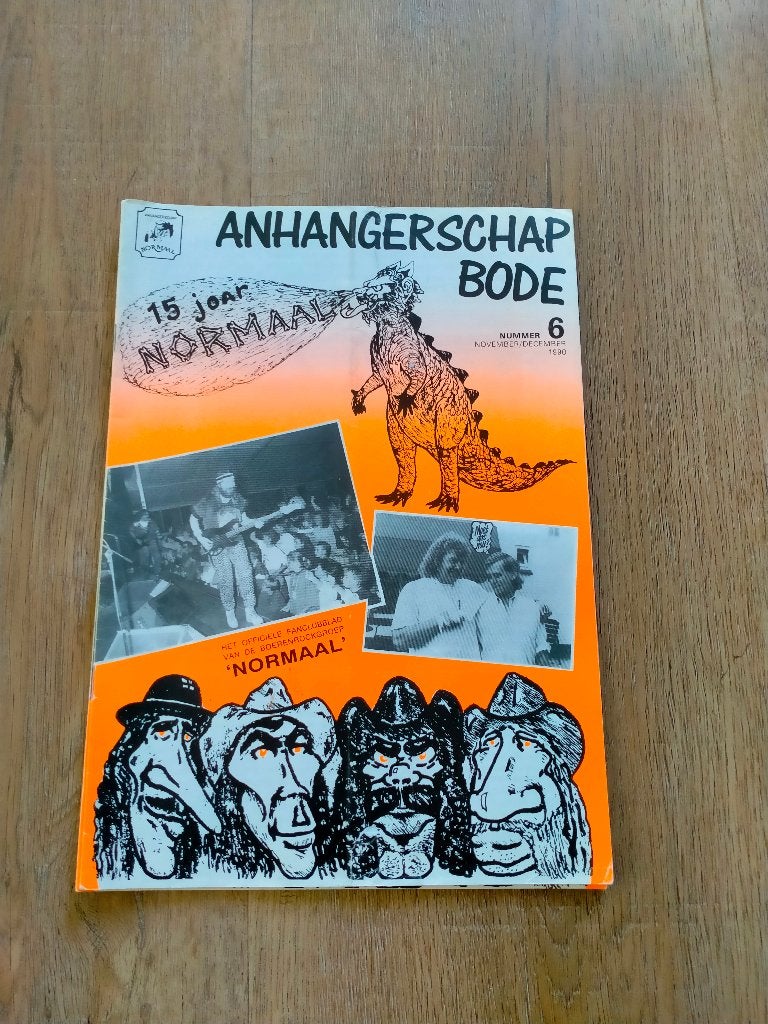 Normaal Anhangerschapsbode nr. 6-1990 tijdschrift blad kleur, Verzenden, Gebruikt, Boek, Tijdschrift of Artikel