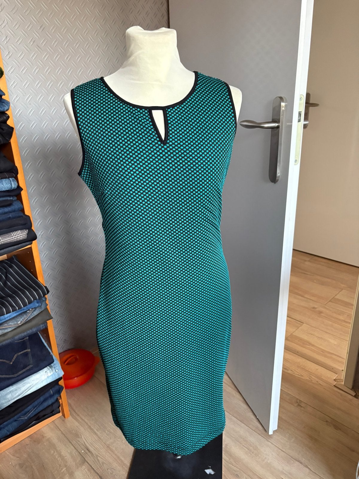 Norah jurk 40, Kleding | Dames, Ophalen of Verzenden, Zo goed als nieuw, Maat 38/40 (M), Knielengte