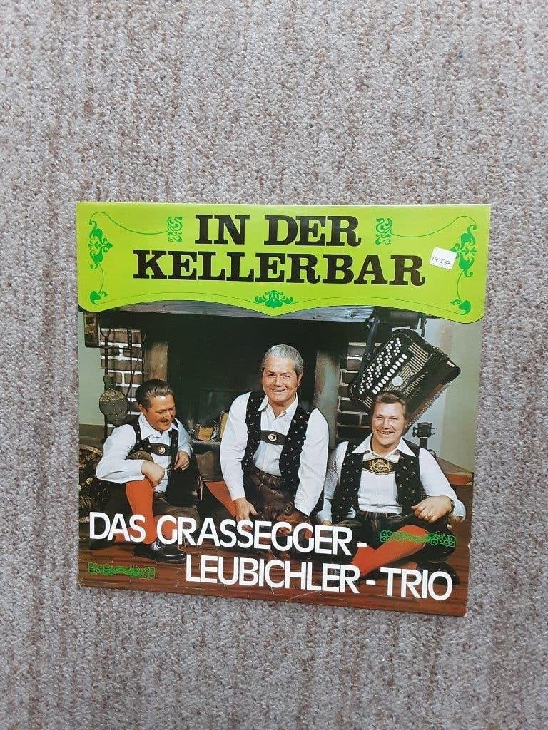 vinyl lp Das Grassegger Leubichler Trio in der kellerbar, LP, Gebruikt, Ophalen of Verzenden, Levenslied of Smartlap