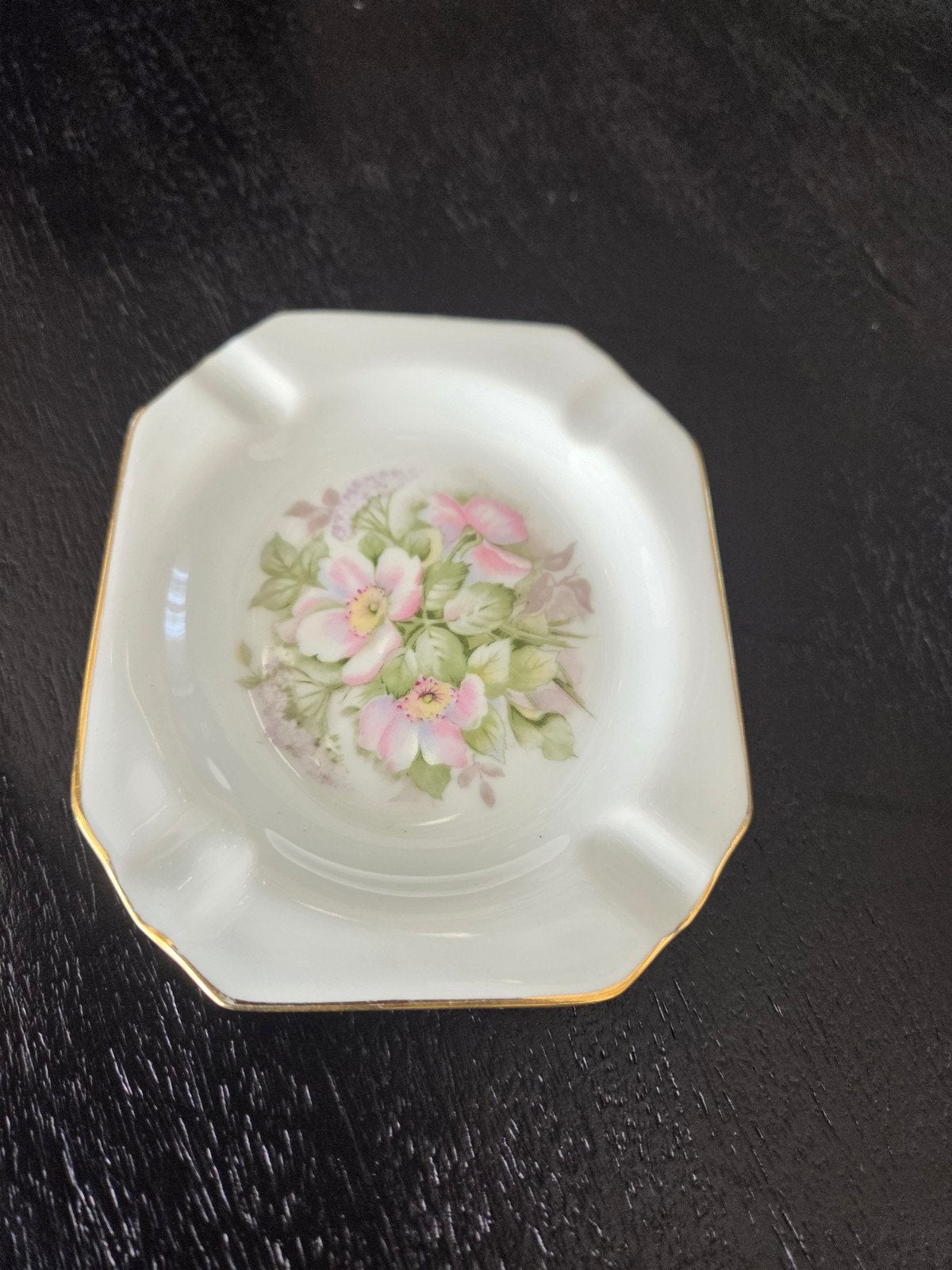 Vintage Limoges Porseleinen Asbak - Porcelaines Ternet, Ophalen of Verzenden