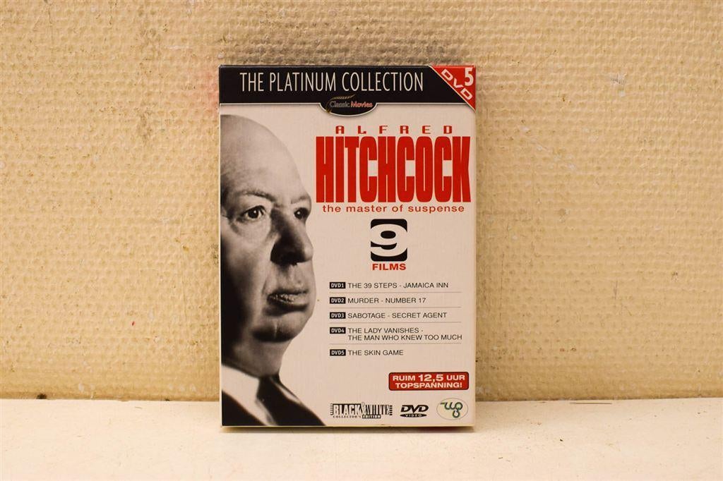 5 DVD box Alfred Hitchcock The master of suspense 46904