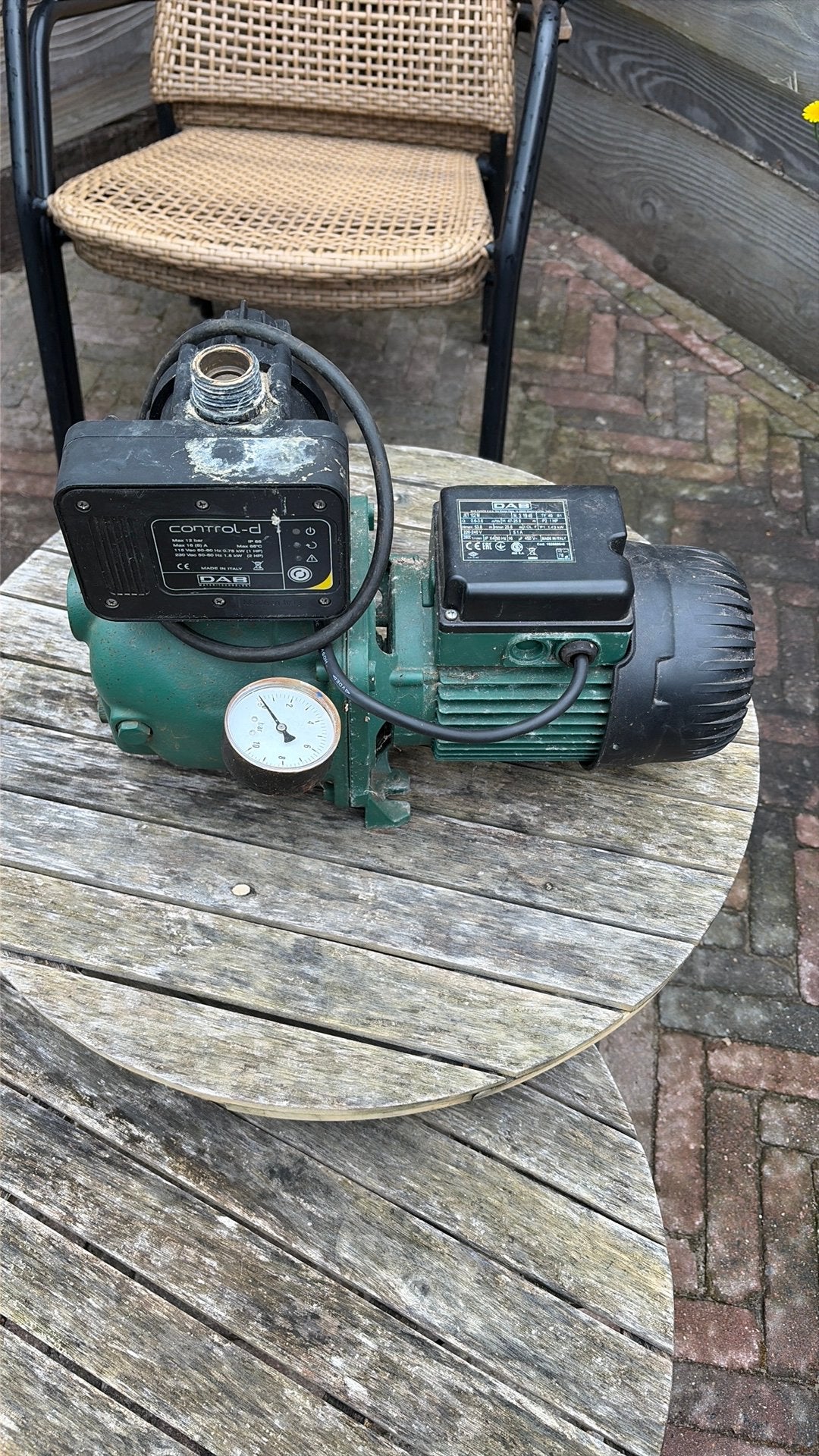 Dab Jet 102m met dab control D, Ophalen, Gebruikt, Beregeningspomp