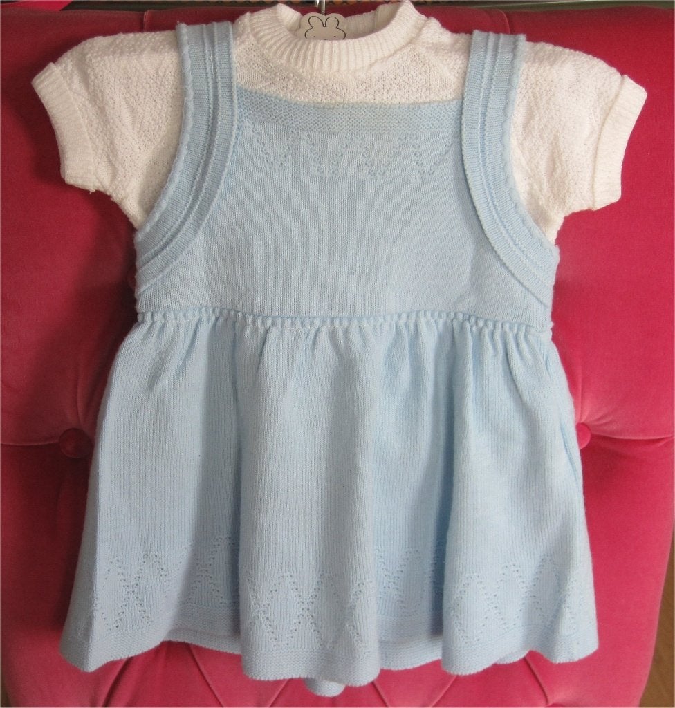Vintage babyjurkje + truitje, Ophalen of Verzenden