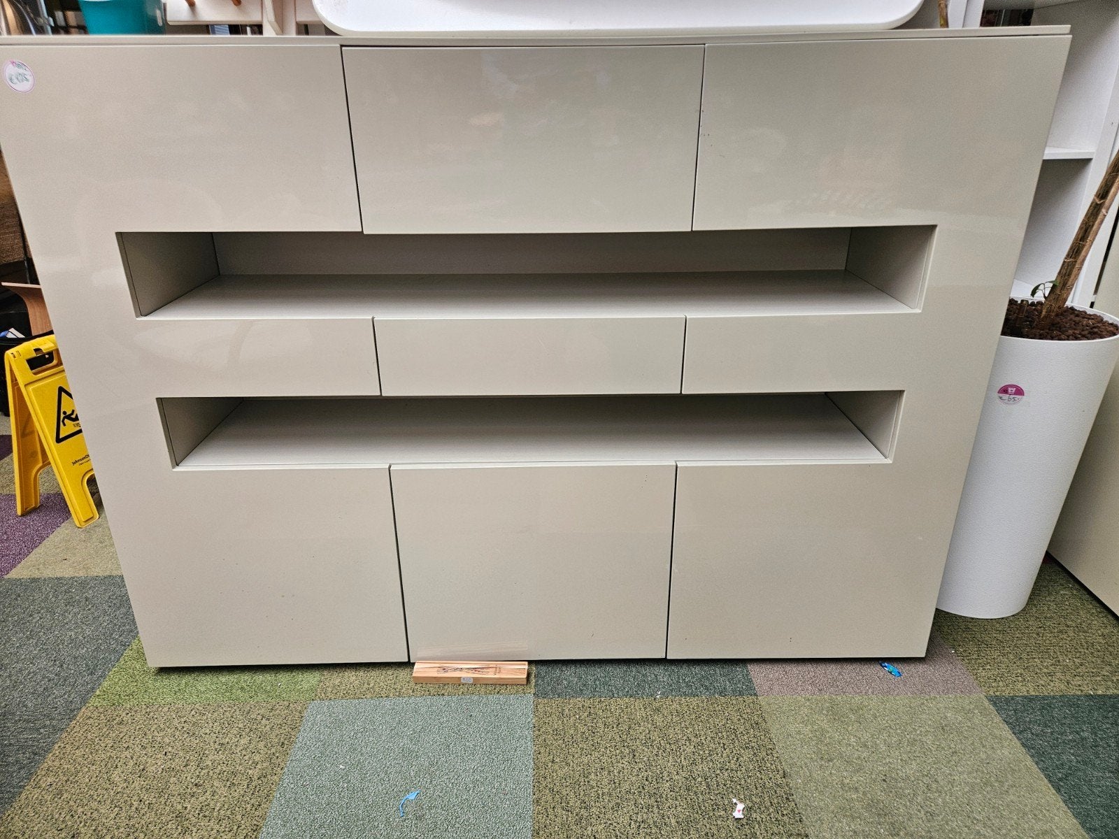 Crest Karat vakkenkast dressoir model FS245, Overige materialen, Modern, Strak, Ophalen of Verzenden, 200 cm of meer