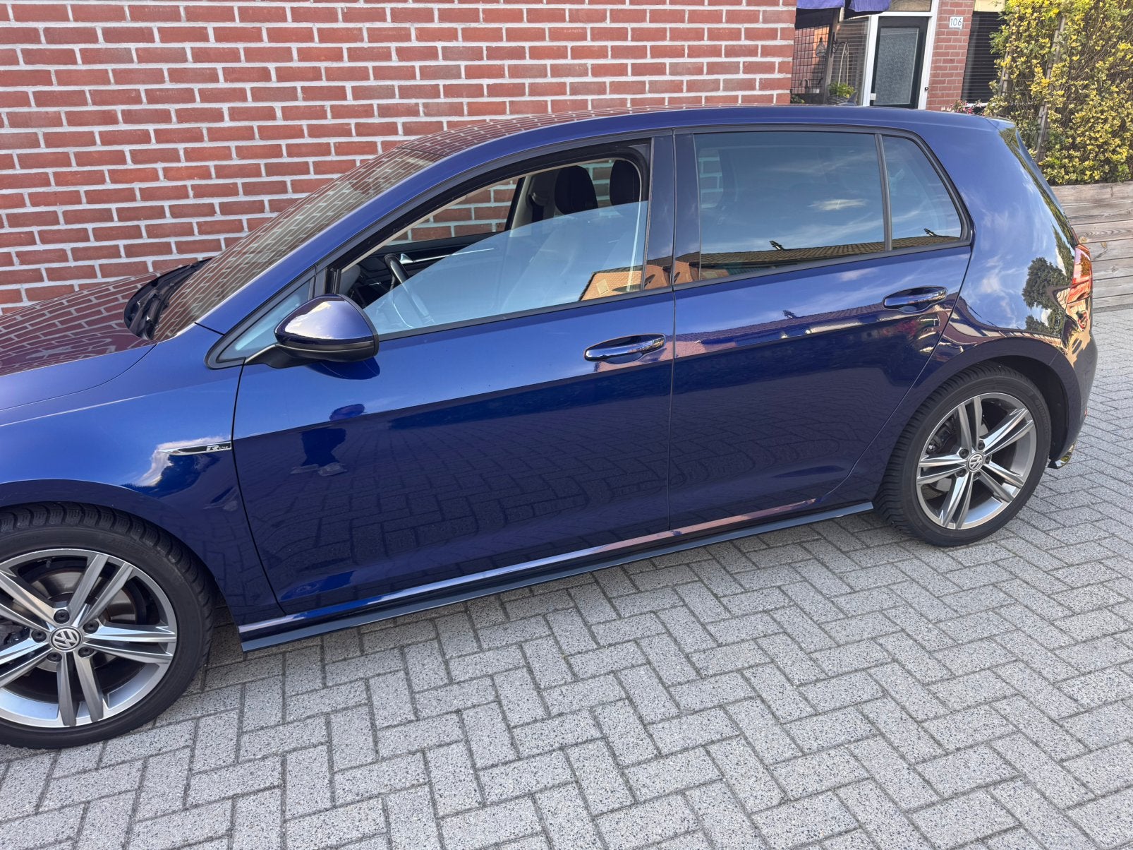 Volkswagen Golf 1.0 TSI 160pk 7-DSG 5D 2018 Blauw/paars, Auto's, Blauw, 620 kg, Origineel Nederlands, 3 cilinders