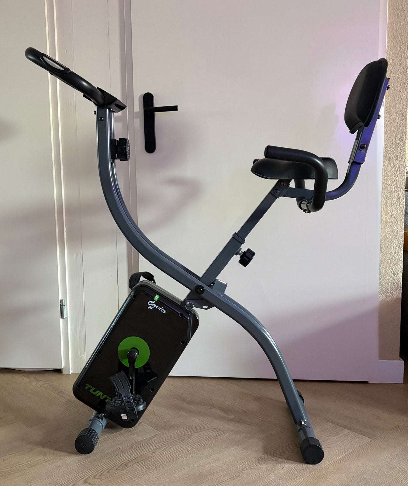 Tunturi Cardio Fit Hometrainer - Inklapbaar & Compact, Ophalen, Gebruikt, Metaal, Benen