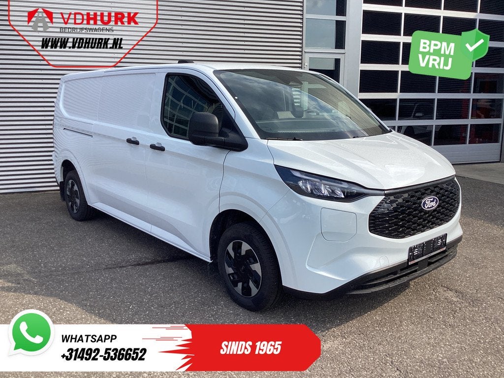 Ford E-Transit Custom L2 Trend 71 kWh 370 km WLTP Garantie t, Automaat, Gebruikt, 71 kWh, 370 km