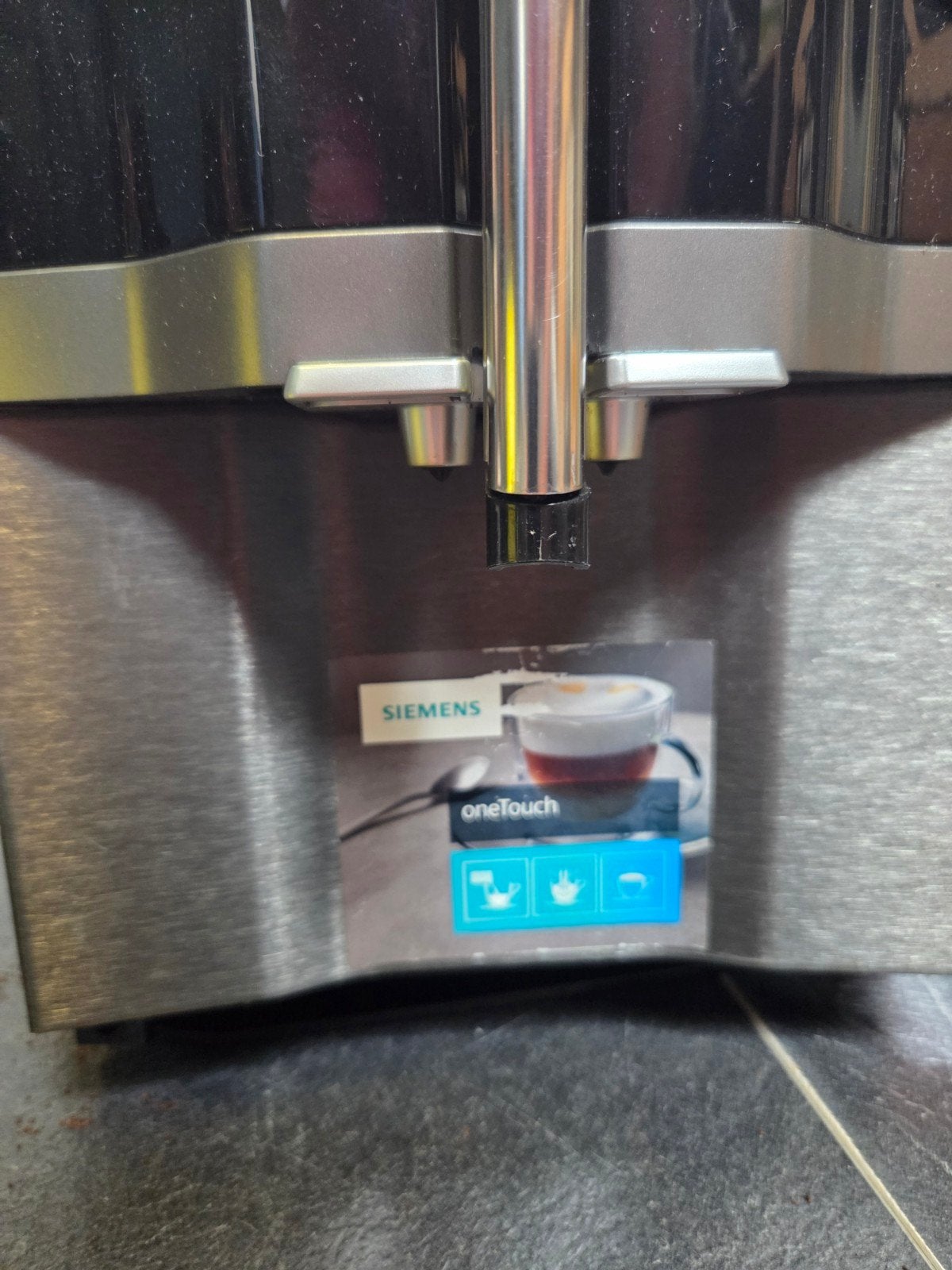 Siemens EQ.6 Plus S300 koffiemachine - defect, Witgoed en Apparatuur, Koffiezetapparaten, 10 kopjes of meer, Koffiemachine, Niet werkend