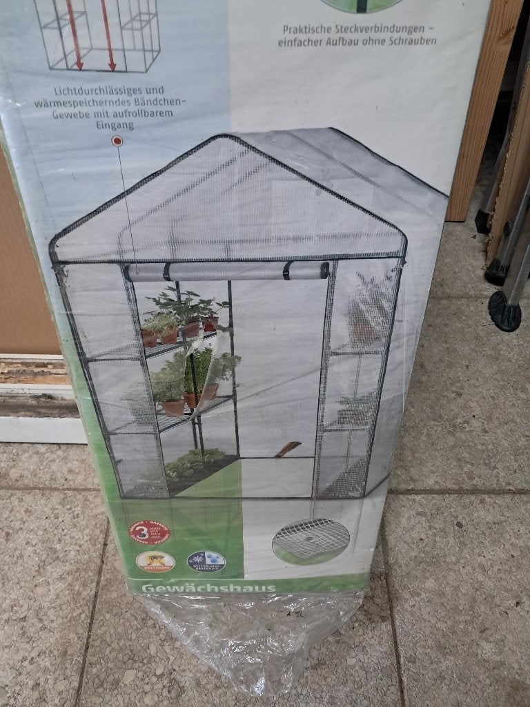 tuinkas, Tuin en Terras, Ophalen, Folie, Nieuw, Overige materialen