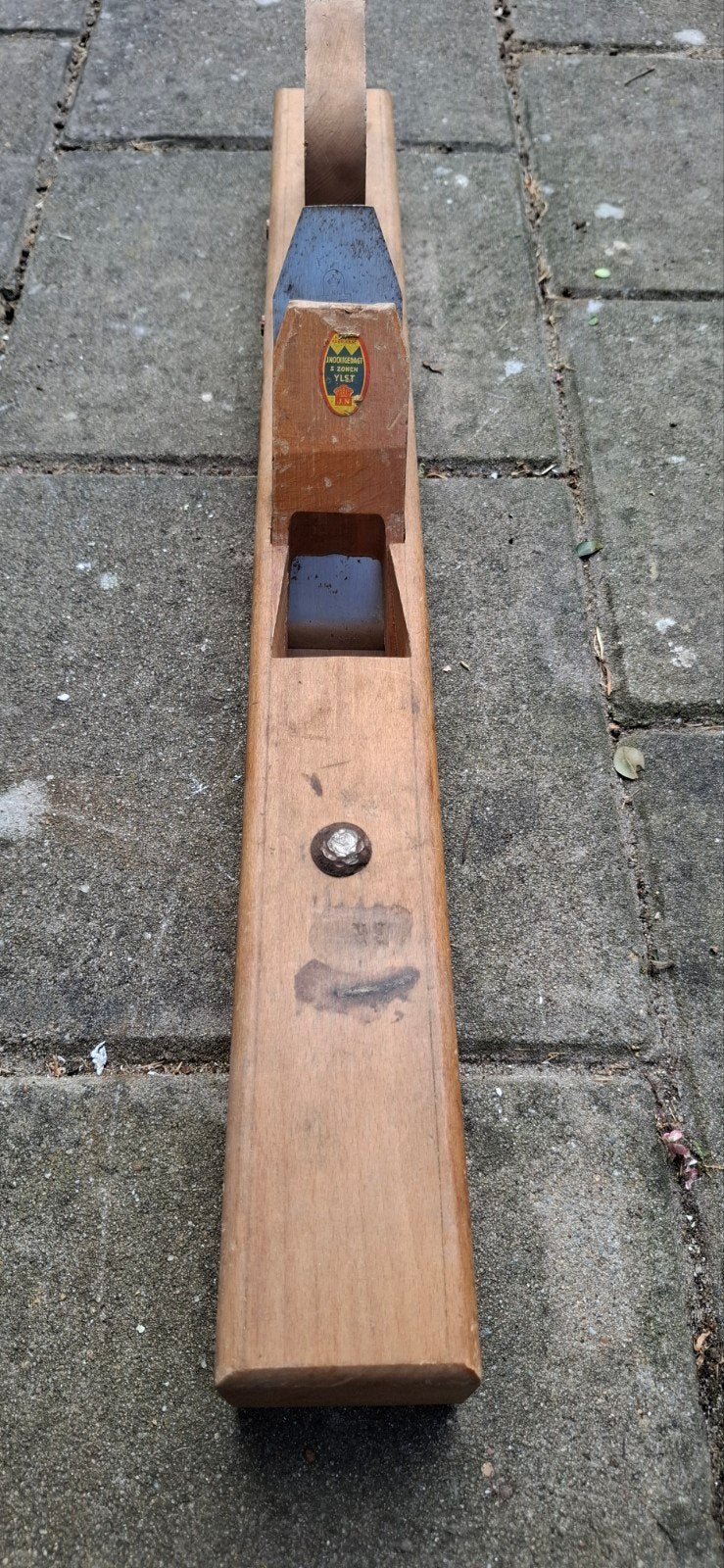 Vintage blokschaaf XL -Nooitgedacht & Zonen Ylst- 64cm, Doe-het-zelf en Verbouw, Gereedschap | Handgereedschap, Ophalen of Verzenden