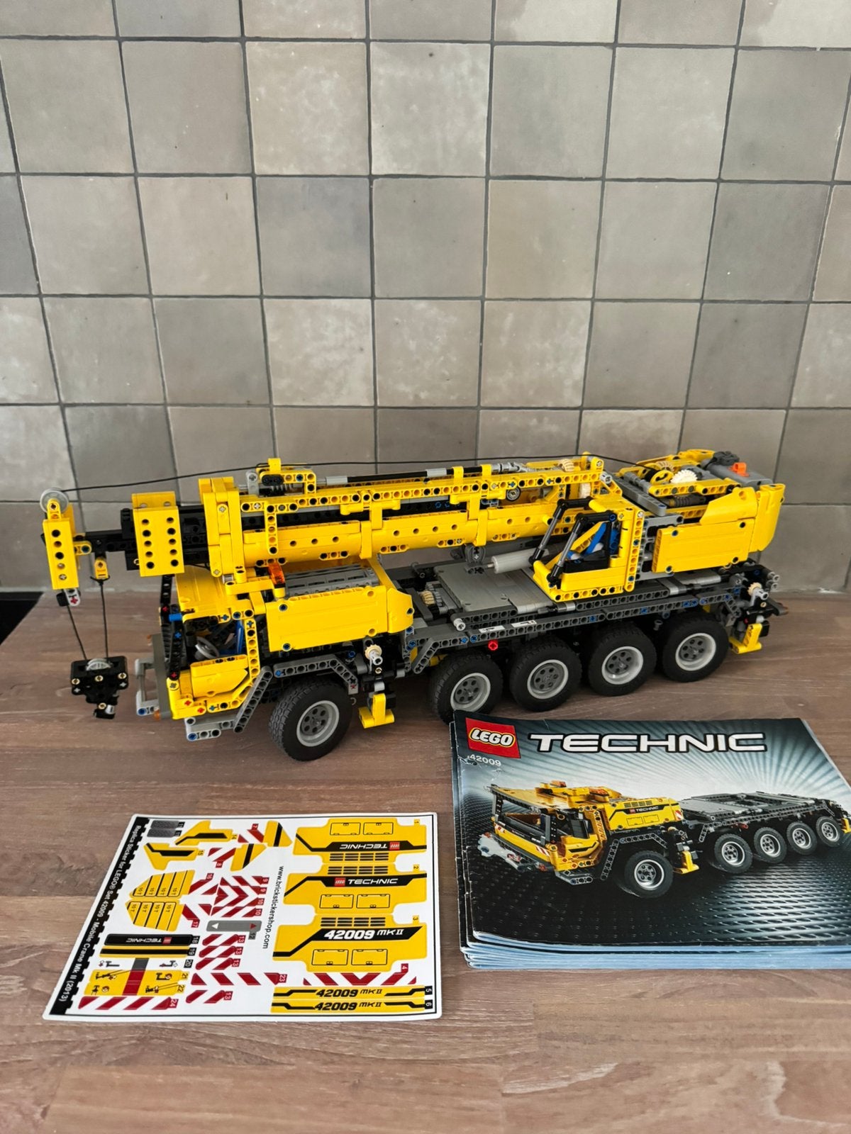 Lego Technic Mobiele Kraan MK2 (42009), Lego, Compleet, Ophalen of Verzenden, Zo goed als nieuw