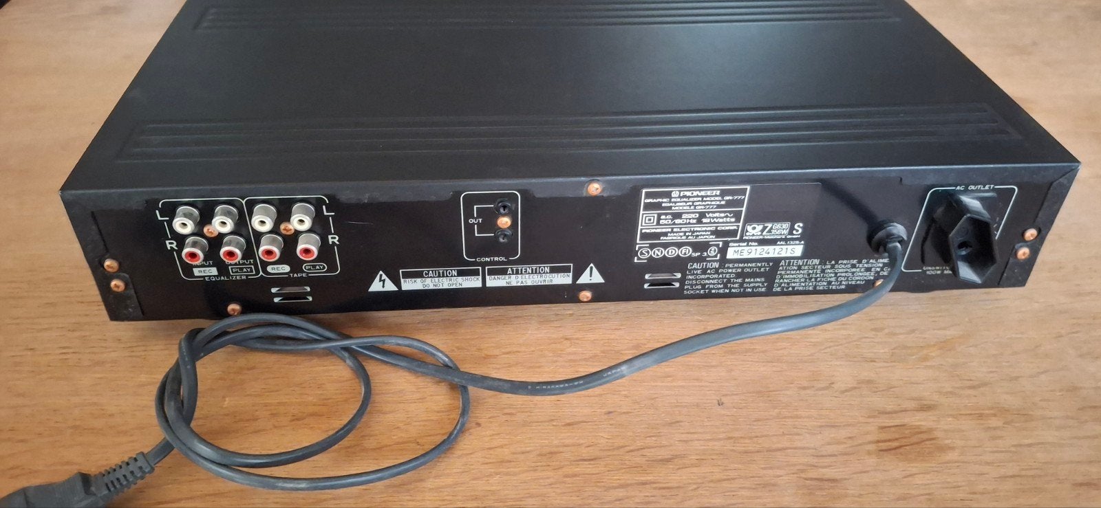 Foto 4 van Pioneer GR-777 Stereo Grafische Equalizer - Dubbele Spectrum