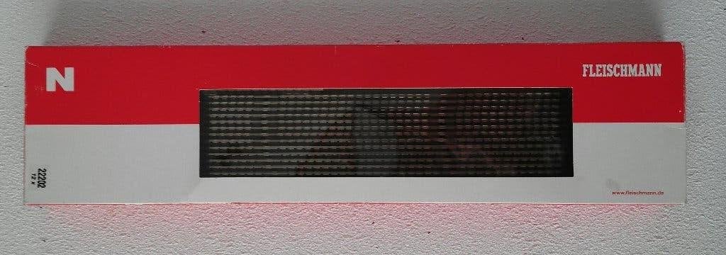 Fleischmann N rails 14x 22202 7x 22225 1x 22200, Hobby en Vrije tijd, Modeltreinen | N-Spoor, Gelijkstroom, Fleischmann, Rails