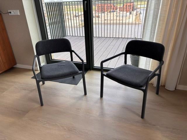 IKEA designfauteuil Ypperlig by Hay set van 2 stuks, Ophalen, Kunststof, Twee, Design
