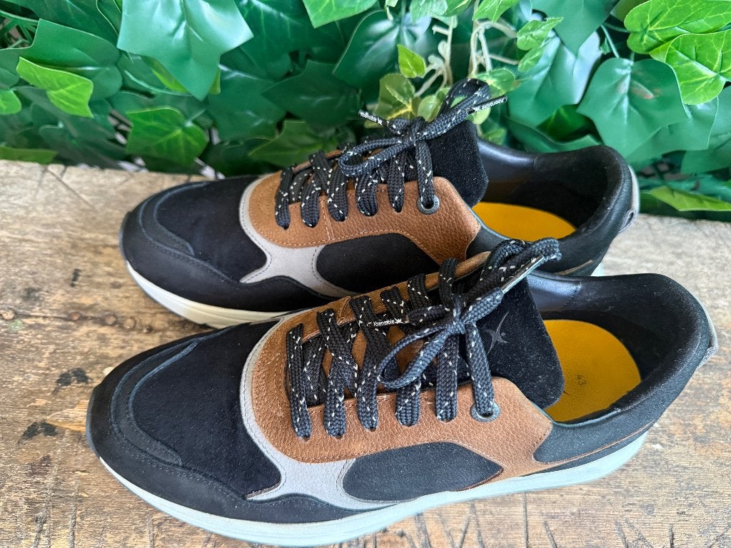 Bijna Nieuwe sneakers van Xsensible maat 43 (wijdte HX), Xsensible, Zwart, Nieuw, Ophalen of Verzenden