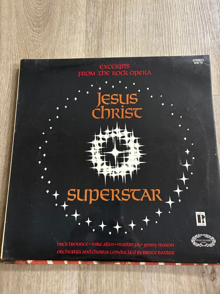 Jesus Christ Superstar - Rock Opera LP, Cd's en Dvd's, Vinyl | Rock, Gebruikt, Ophalen of Verzenden, 1970 - 1979, 12 inch