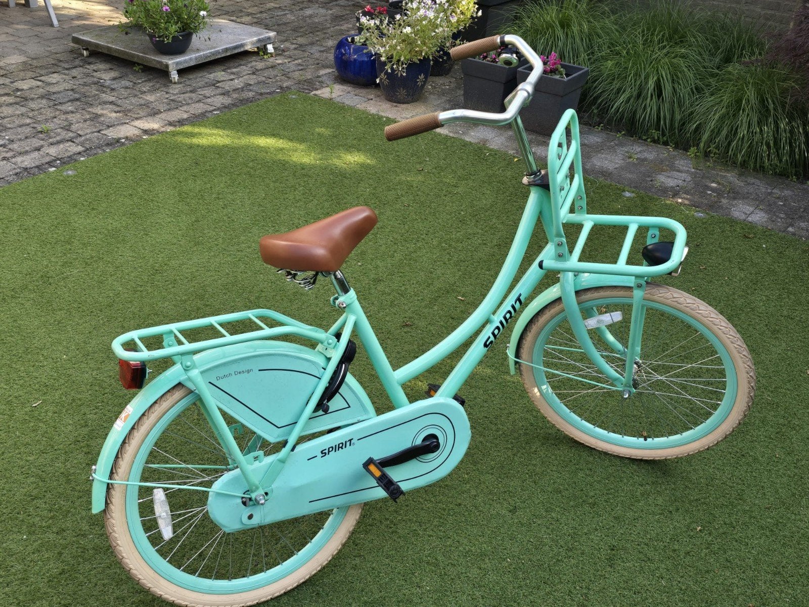 22 inch meisjes fiets, Fietsen en Brommers, Fietsen | Meisjes, Ophalen, Terugtraprem, 22 inch, Gebruikt