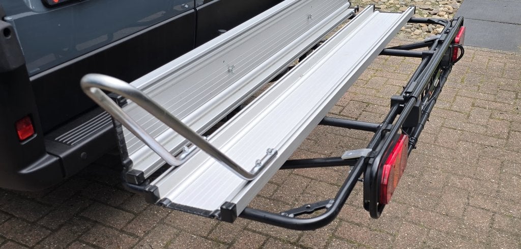 CATE motordrager voor Fiat Ducato camper, Ophalen