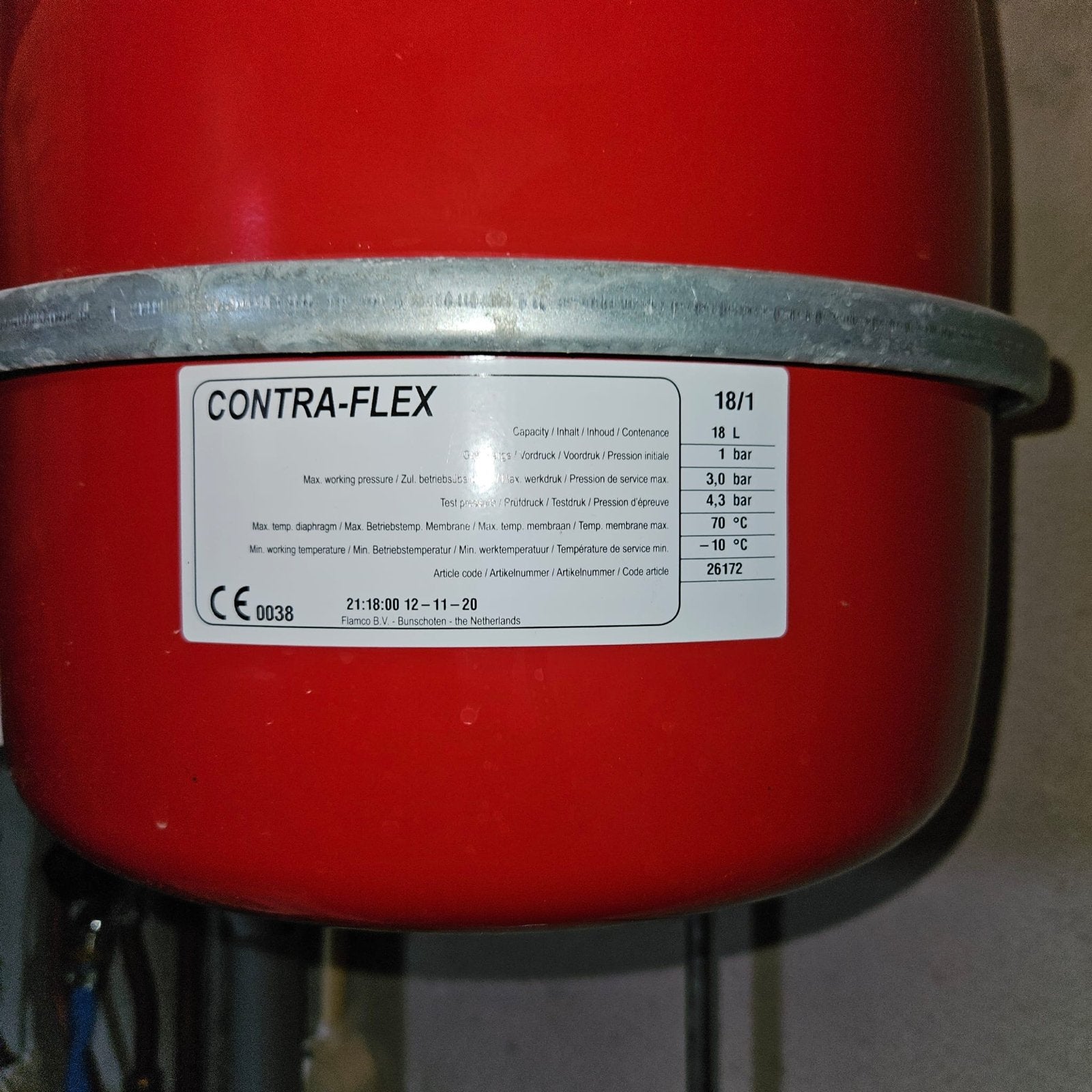 Nefit TrendLine HRC30 CW5 II CV-ketel met expansievat, Doe-het-zelf en Verbouw, Verwarming en Radiatoren, Ophalen, Gebruikt, Hoog rendement (Hr)