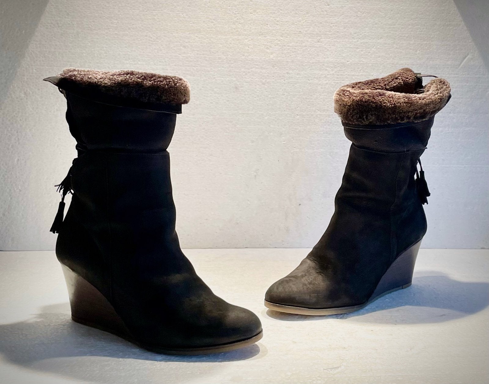 Via via design enkel laarzen met hoge slee hakken bruin 40, Kleding | Dames, Schoenen, Via Vai, Bruin, Ophalen of Verzenden, Zo goed als nieuw