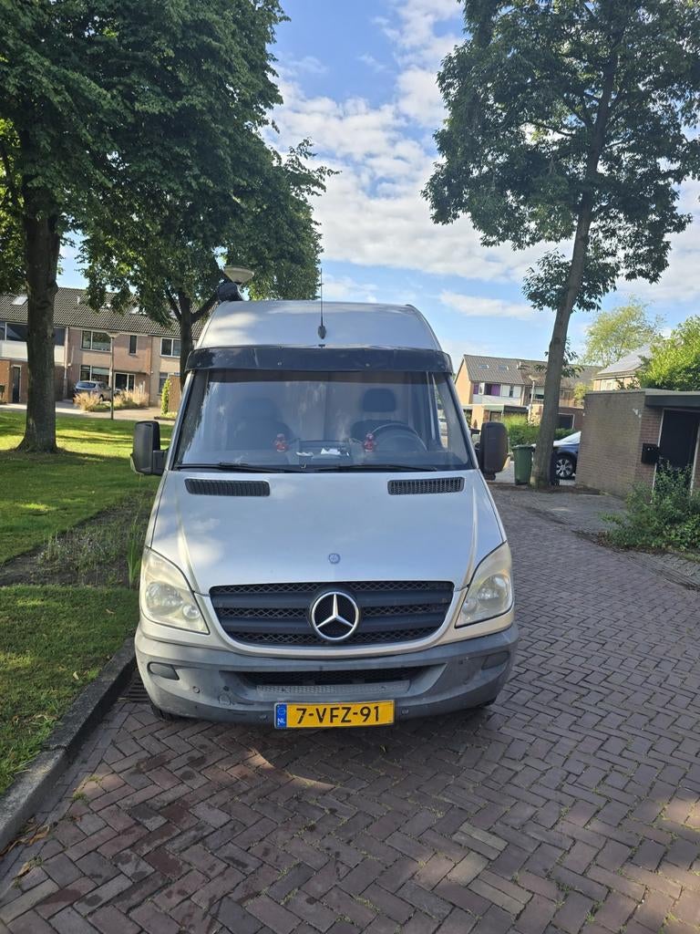 Mercedes-Benz Sprinter 316 CDI 2010 lengte 4, Auto's, Bestelauto's, 4 cilinders, 2000 kg, 163 pk, Bedrijf