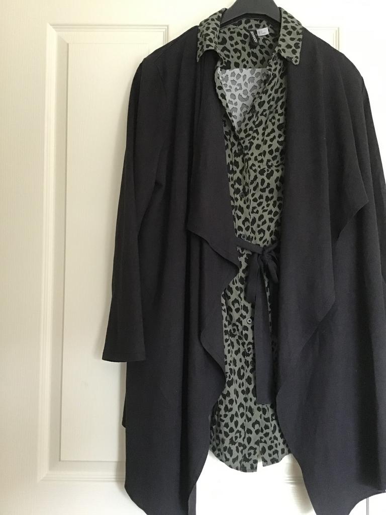 Leuke set: blouse/jurk+ vest(Mt S/M), Ophalen of Verzenden, Gedragen, Maat 38/40 (M)