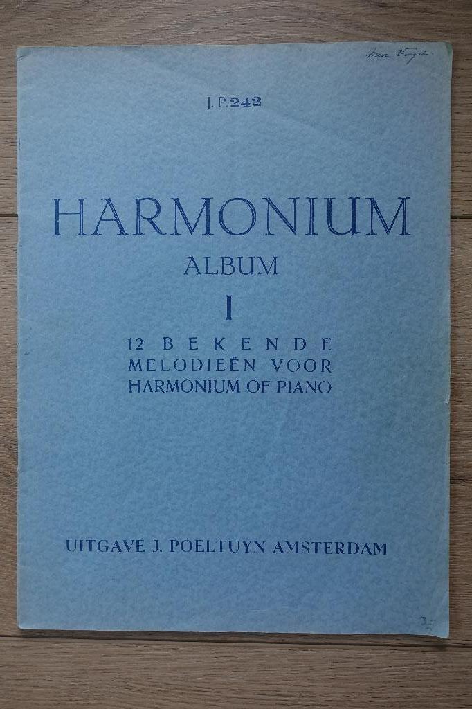 Harmonium album deel 1, Gebruikt, Ophalen of Verzenden, Keyboard, Religie en Gospel