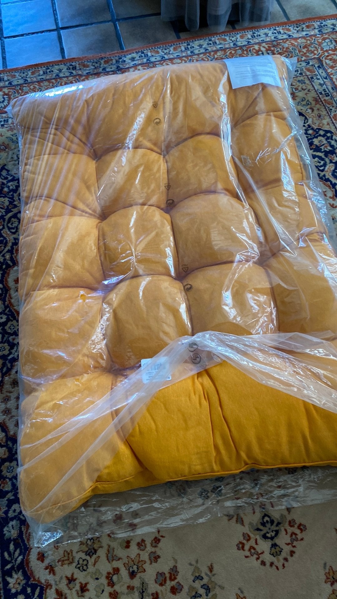 Pallet kussen met 1 rugkussen, Ophalen, Nieuw