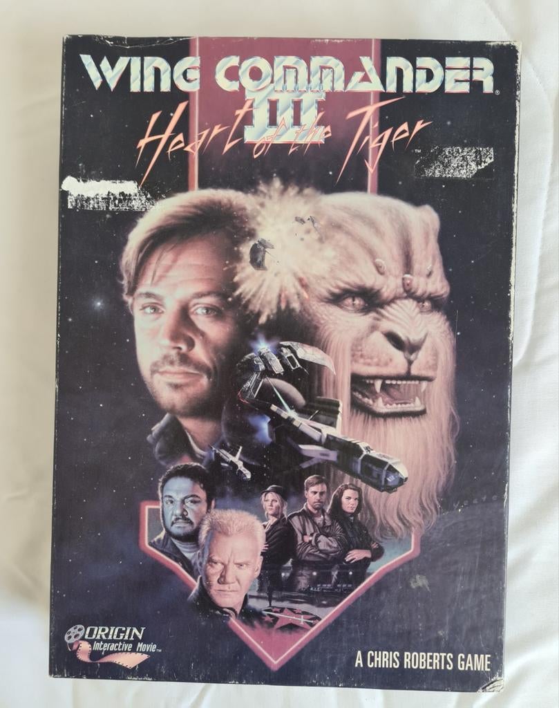 WING COMMANDER III 1994 compleet in doos CDROM Game, Ophalen of Verzenden, Gebruikt