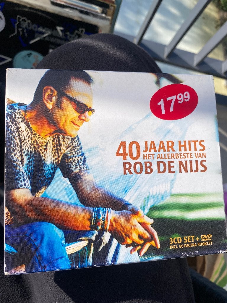 Rob de Nijs - 40 Jaar Hits: Het Allerbeste (3CD + DVD), Ophalen of Verzenden, Zo goed als nieuw, Levenslied of Smartlap, Verzamelalbum