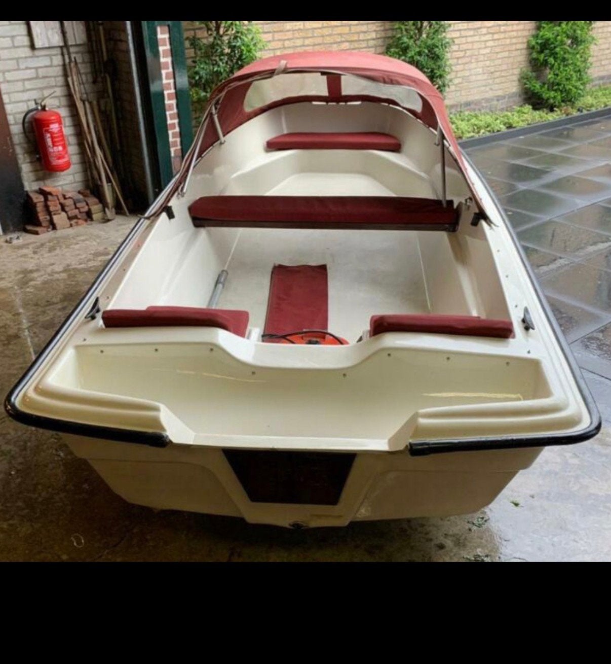 Leuk bootje met 6 pk buitenboordmotor, Watersport en Boten, Ophalen, Overige merken, Gebruikt, Tot 10 pk