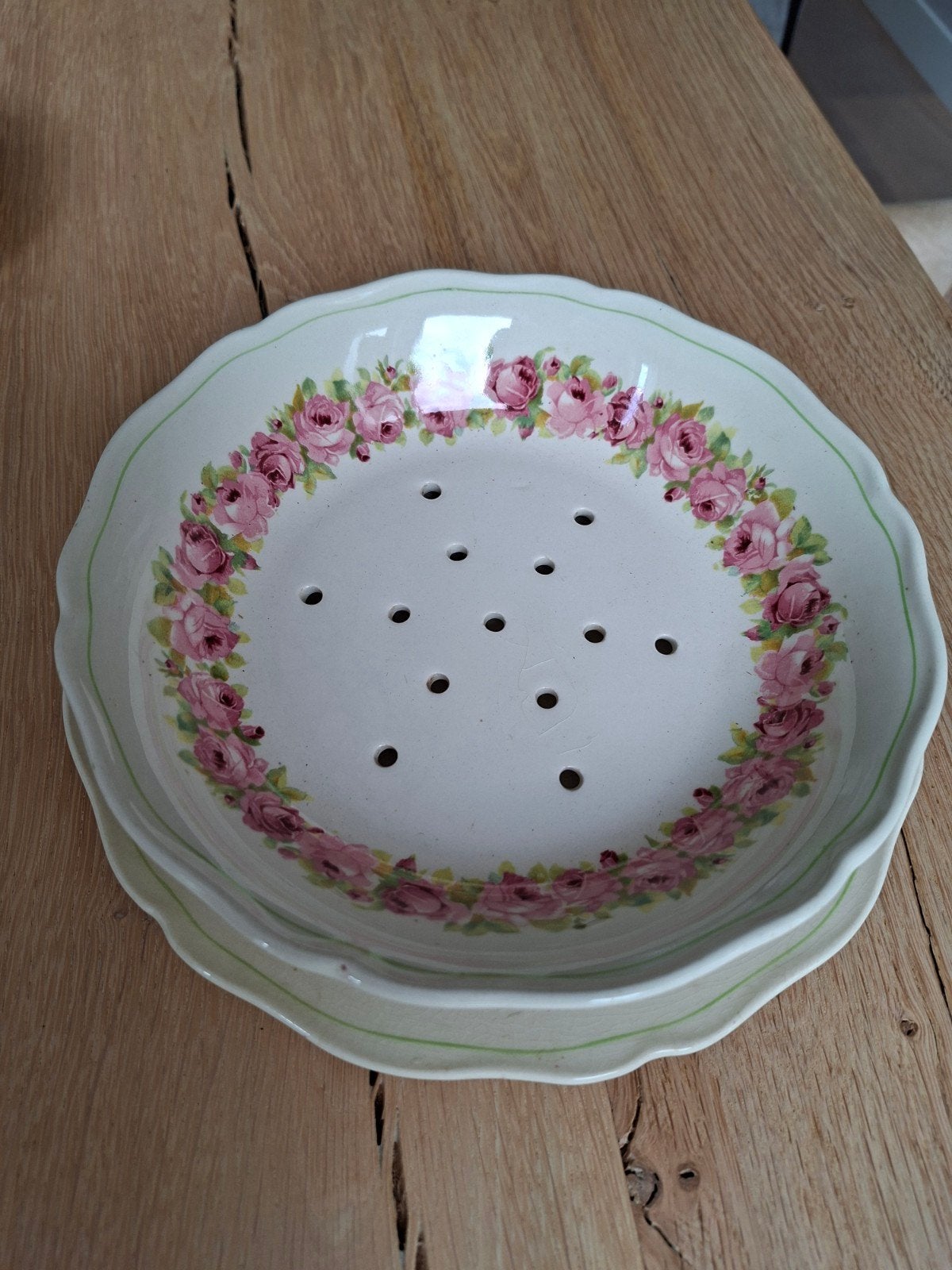 Royal Doulton Vergiet en Lekbord - Porselein, Rozenmotief, Ophalen of Verzenden