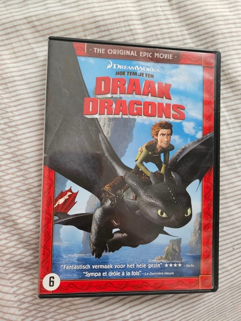 Hoe Tem Je Een Draak 1 & 2 DVD Boxset, Animatie, Nederlands, Ophalen of Verzenden, Zo goed als nieuw