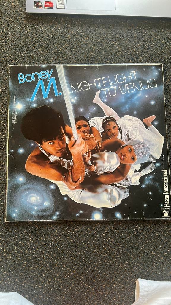 Boney M - Nightflight to Venus Lp, Ophalen of Verzenden, Gebruikt