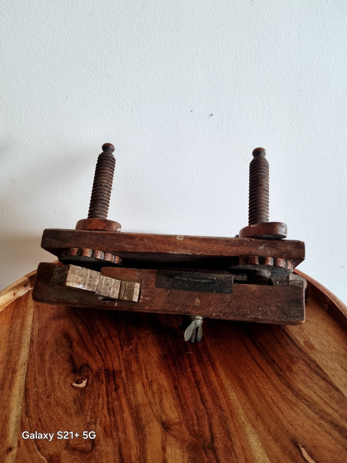 Antieke houten schaaf - decoratief of voor restauratie, Ophalen