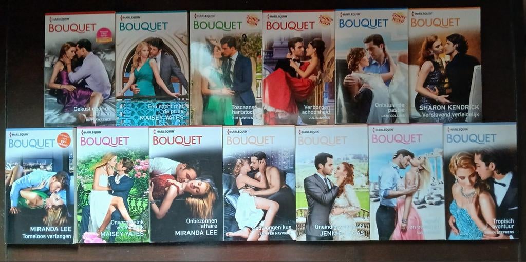 Bouquetreeks boekjes (13 stuks), Boeken, Ophalen of Verzenden, Zo goed als nieuw