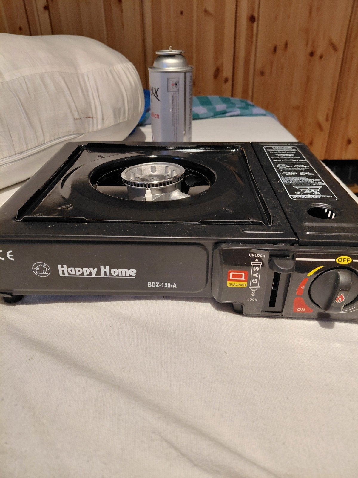 gaspit, Caravans en Kamperen, Kampeeraccessoires, Ophalen, Gebruikt
