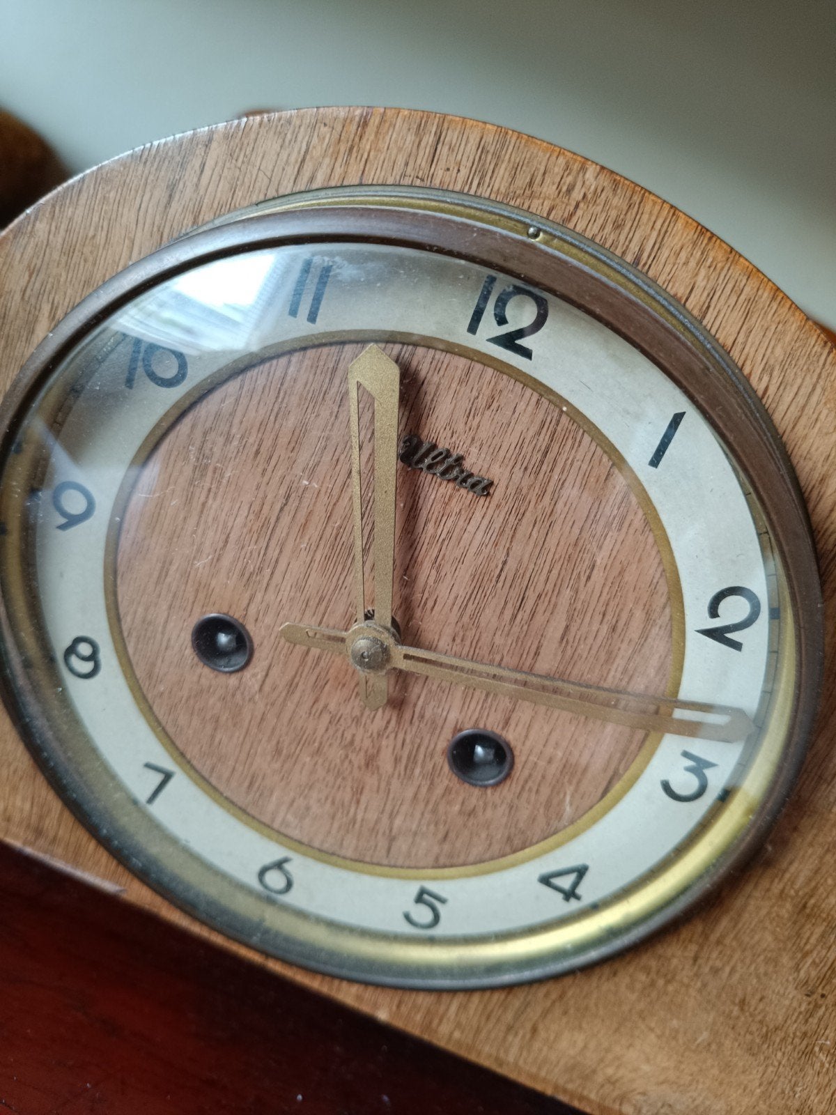 Vintage Schoorsteen Pendule Klok, Ophalen of Verzenden